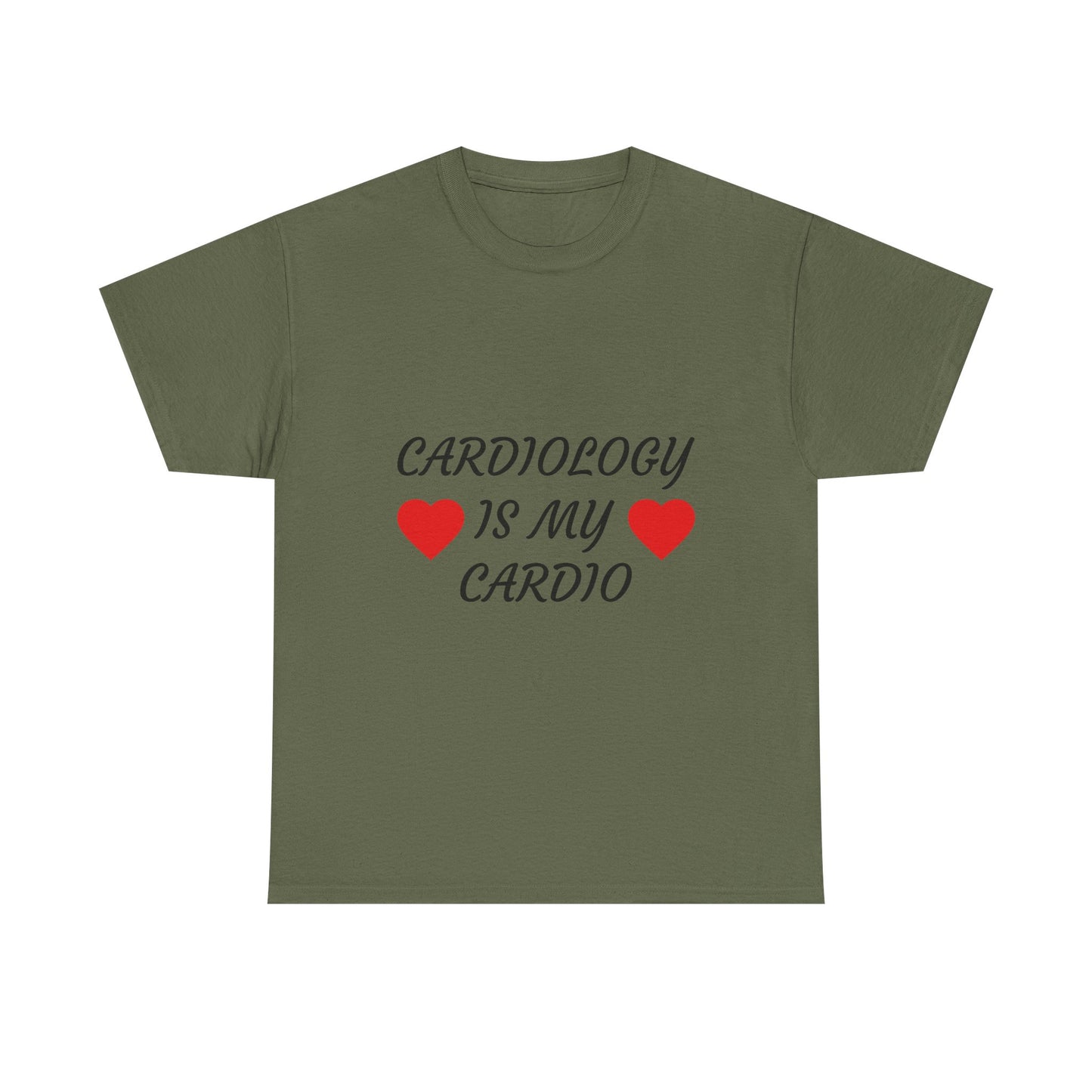 Cardiology Is My Cardio T-Shirt — Funny Nurse & Doctor Heartbeat Tee