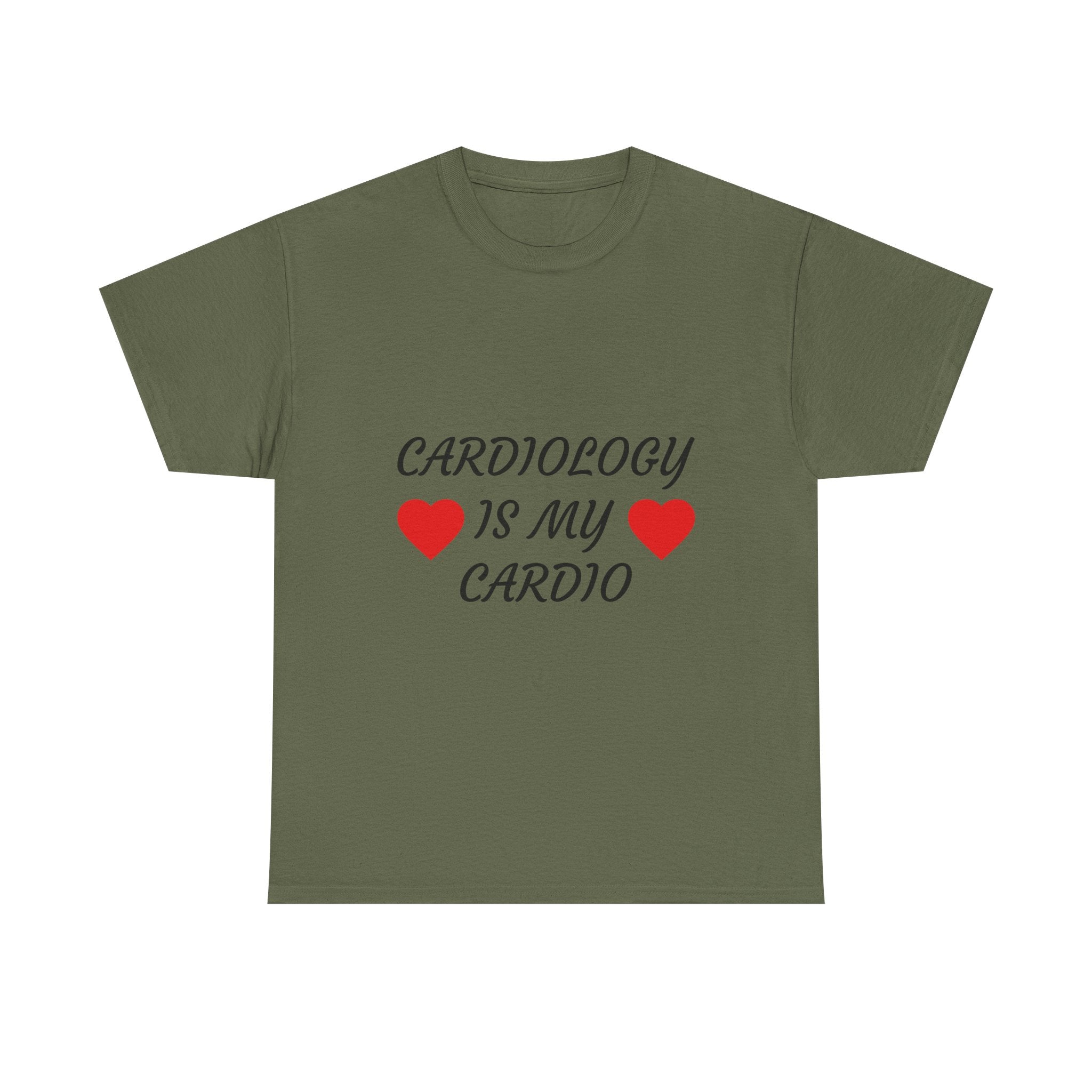 Cardiology Is My Cardio T-Shirt — Funny Nurse & Doctor Heartbeat Tee