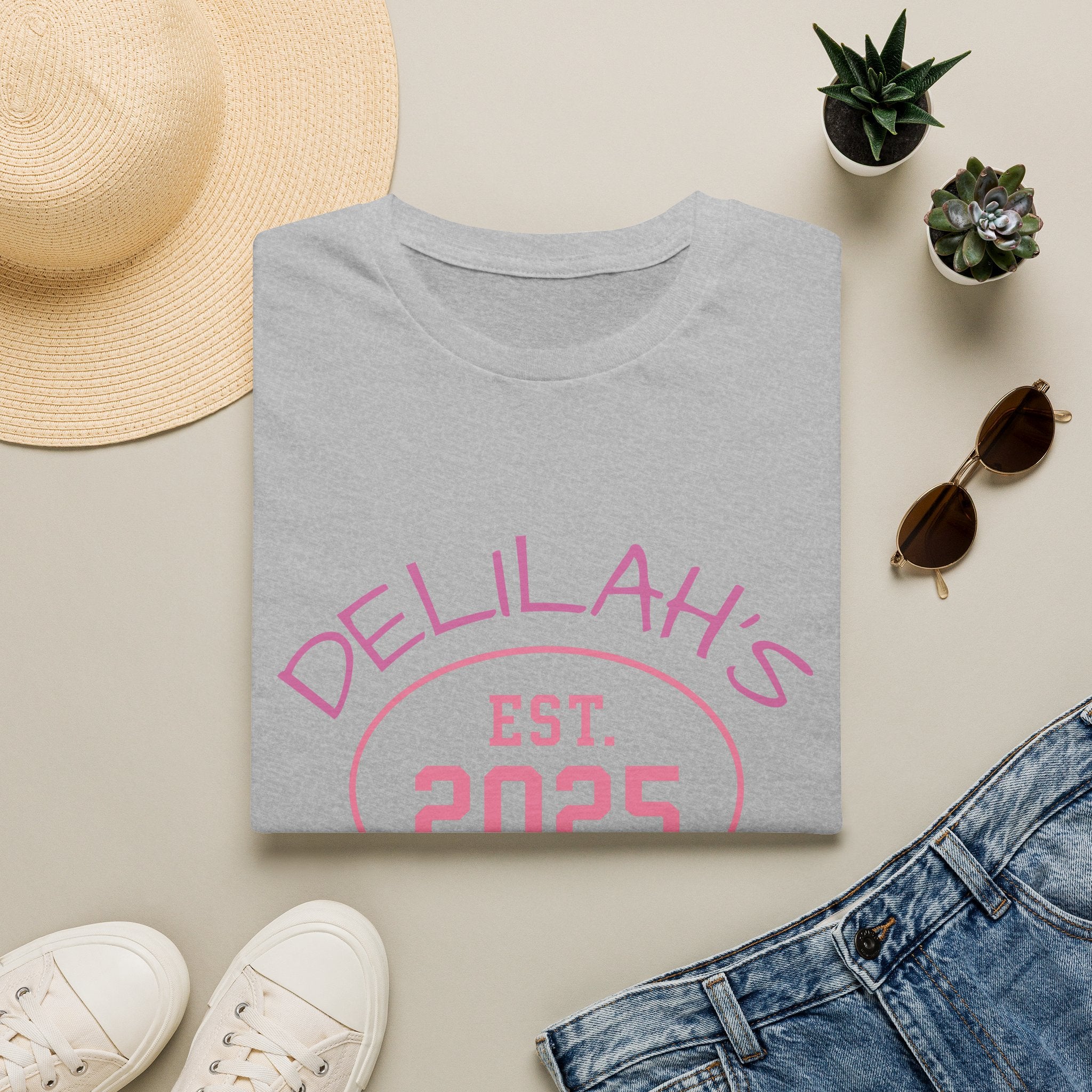 Personalized 'Delilah's Est. 2025' T-Shirt