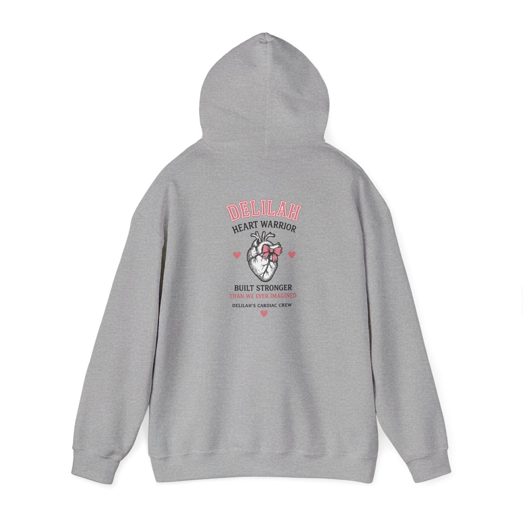 Heart Warrior 2025 Hoodie — EST. 2025 Pink Heart Anatomy Sweatshirt
