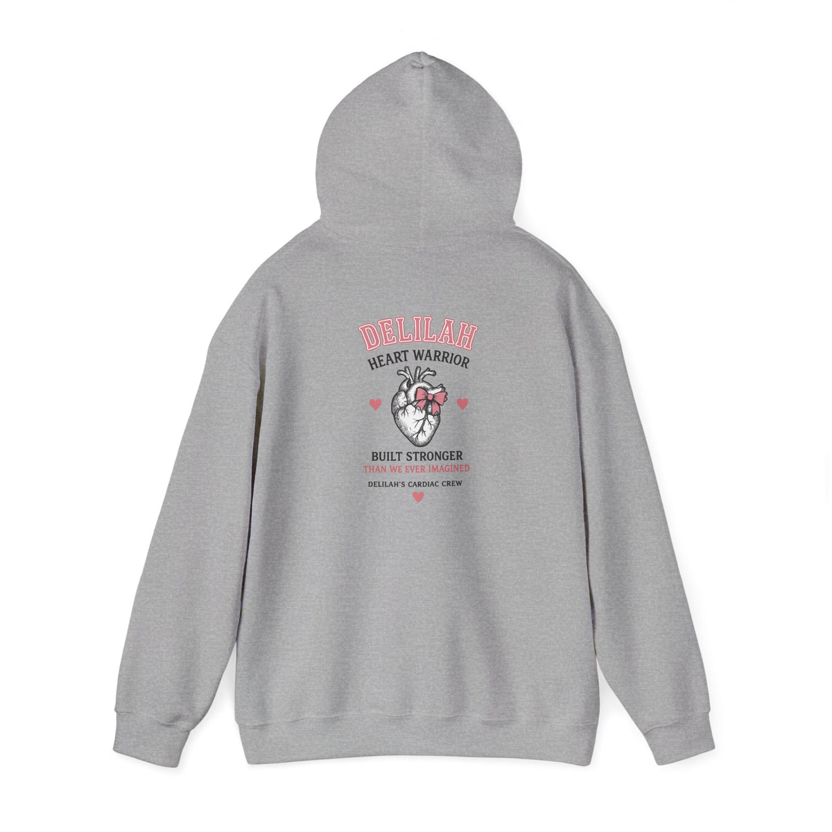 Heart Warrior 2025 Hoodie — EST. 2025 Pink Heart Anatomy Sweatshirt