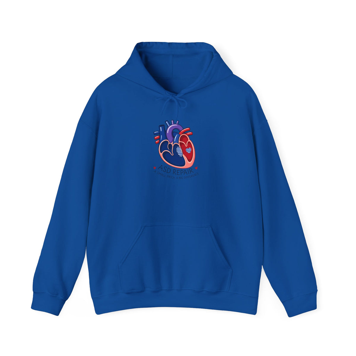 Hoodie — “A Good Heart” Anatomical Heart Graphic Pullover
