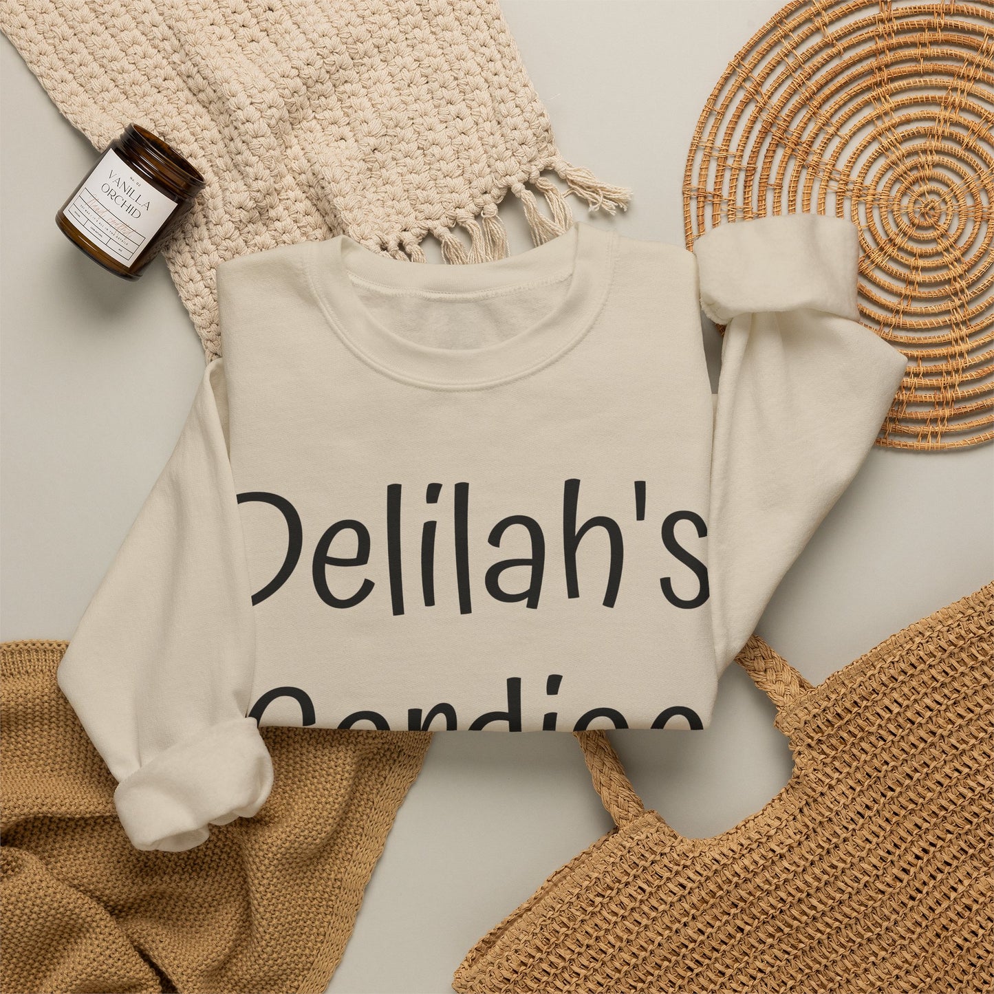 Delilah's Cardiac Krew Sweatshirt — Personalized Heart Team Crewneck (Est. 2025)