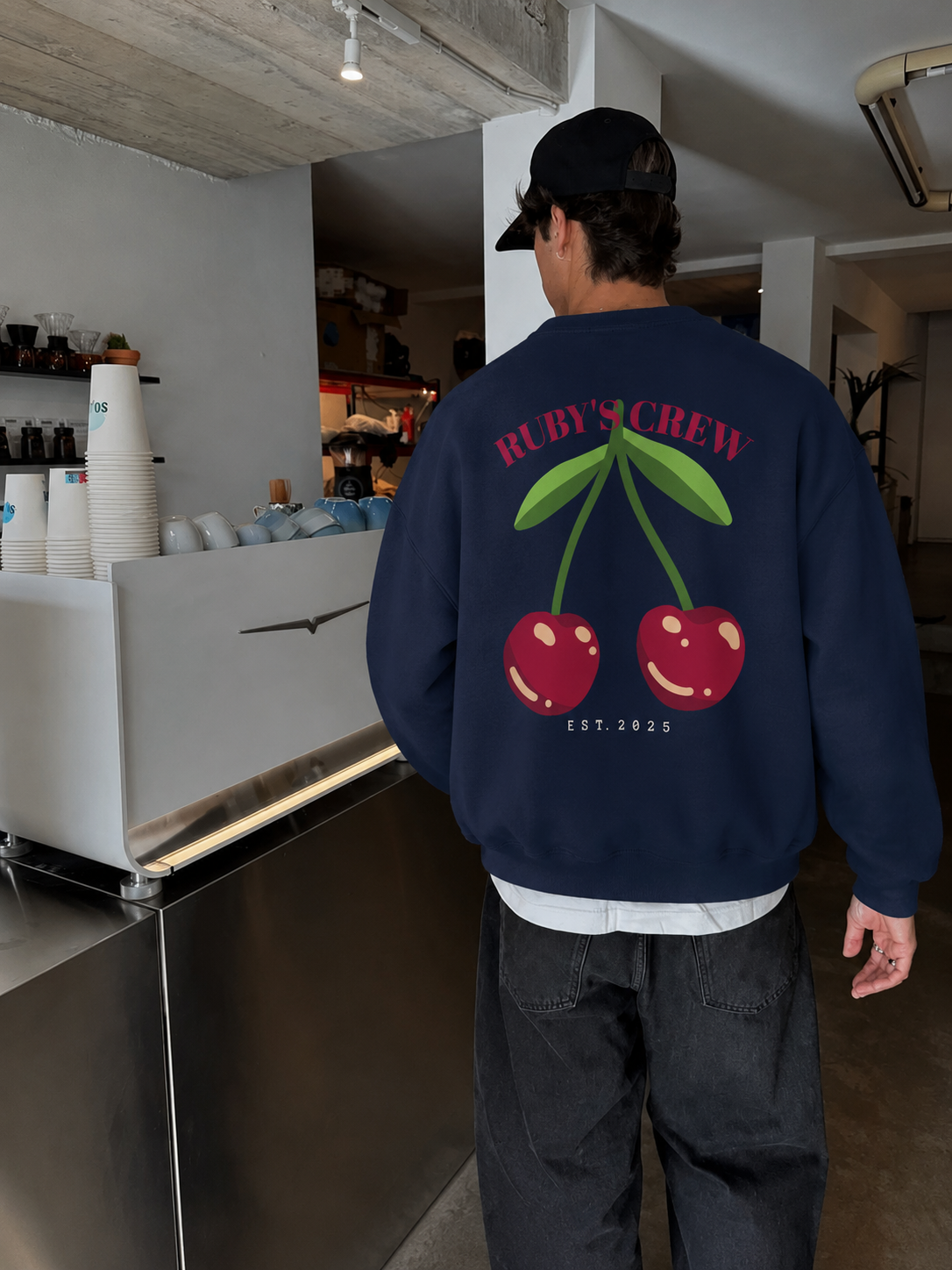 Ruby’s Crew “Perfectly Patched” Crewneck