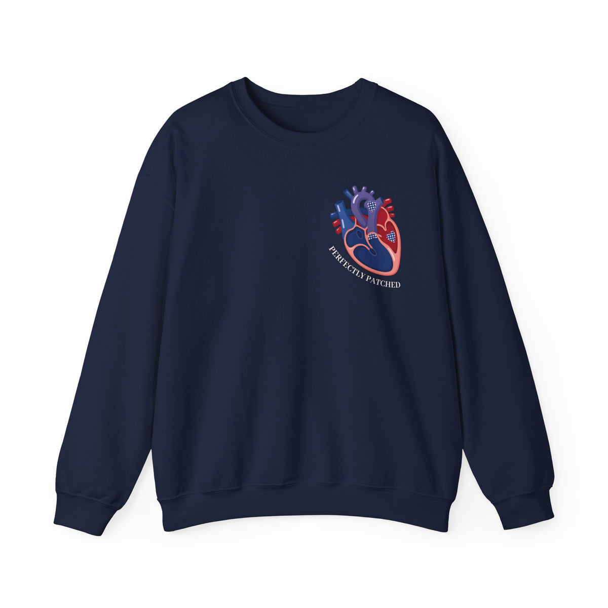 Ruby’s Crew “Perfectly Patched” Crewneck