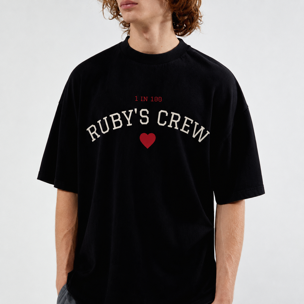 Ruby’s Crew “One in a Hundred” Collegiate Tee