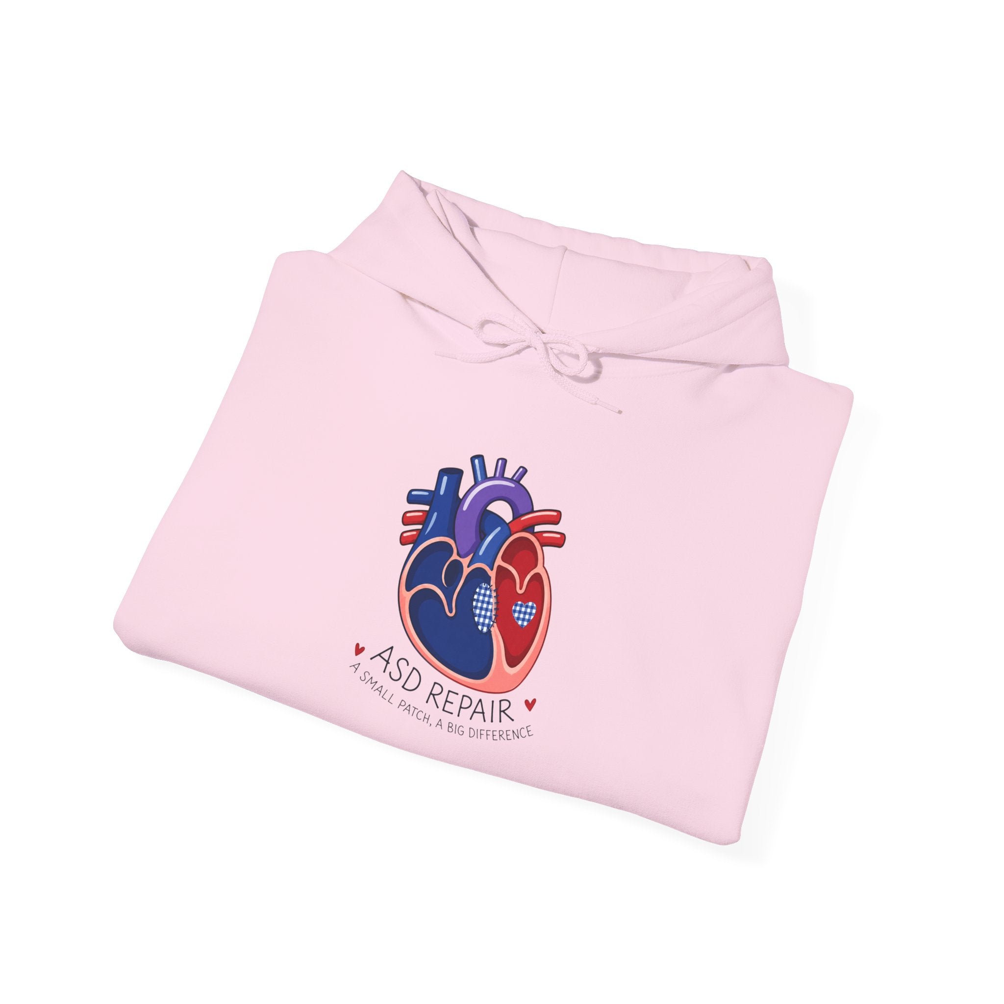 Hoodie — “A Good Heart” Anatomical Heart Graphic Pullover