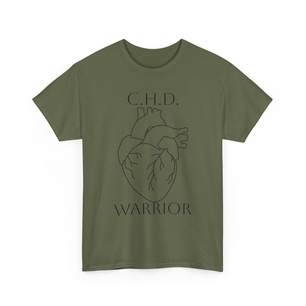 CHD Warrior T-Shirt — Congenital Heart Defect Awareness Tee