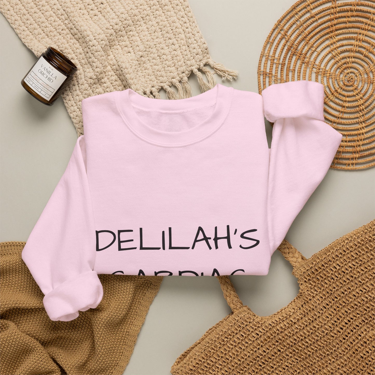 Cardiac Crew Sweatshirt — Delilah’s CHD Strong Support Crewneck