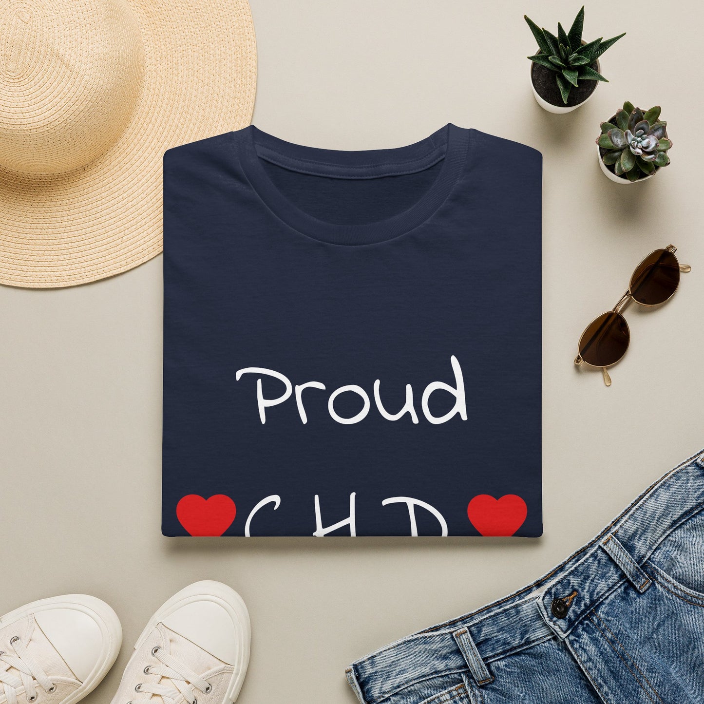 Proud C.H.D. Mom T-Shirt
