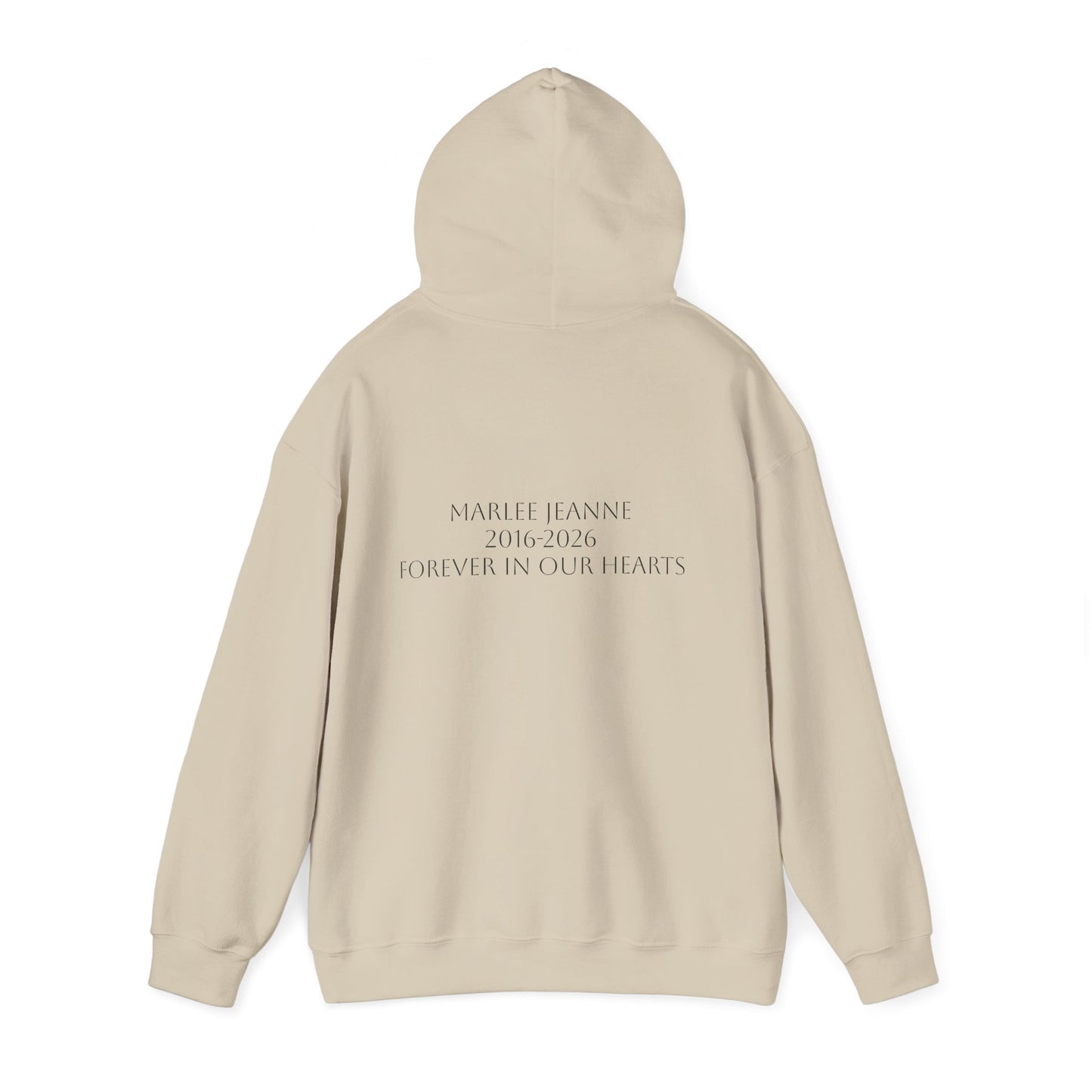 Memorial Hoodie - "I Am Brave, I Am Strong" Inspirational Tribute Sweatshirt