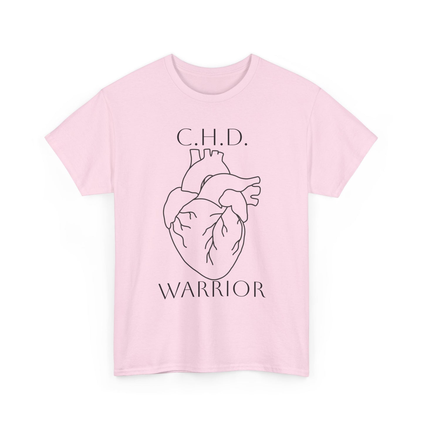 CHD Warrior T-Shirt — Congenital Heart Defect Awareness Tee