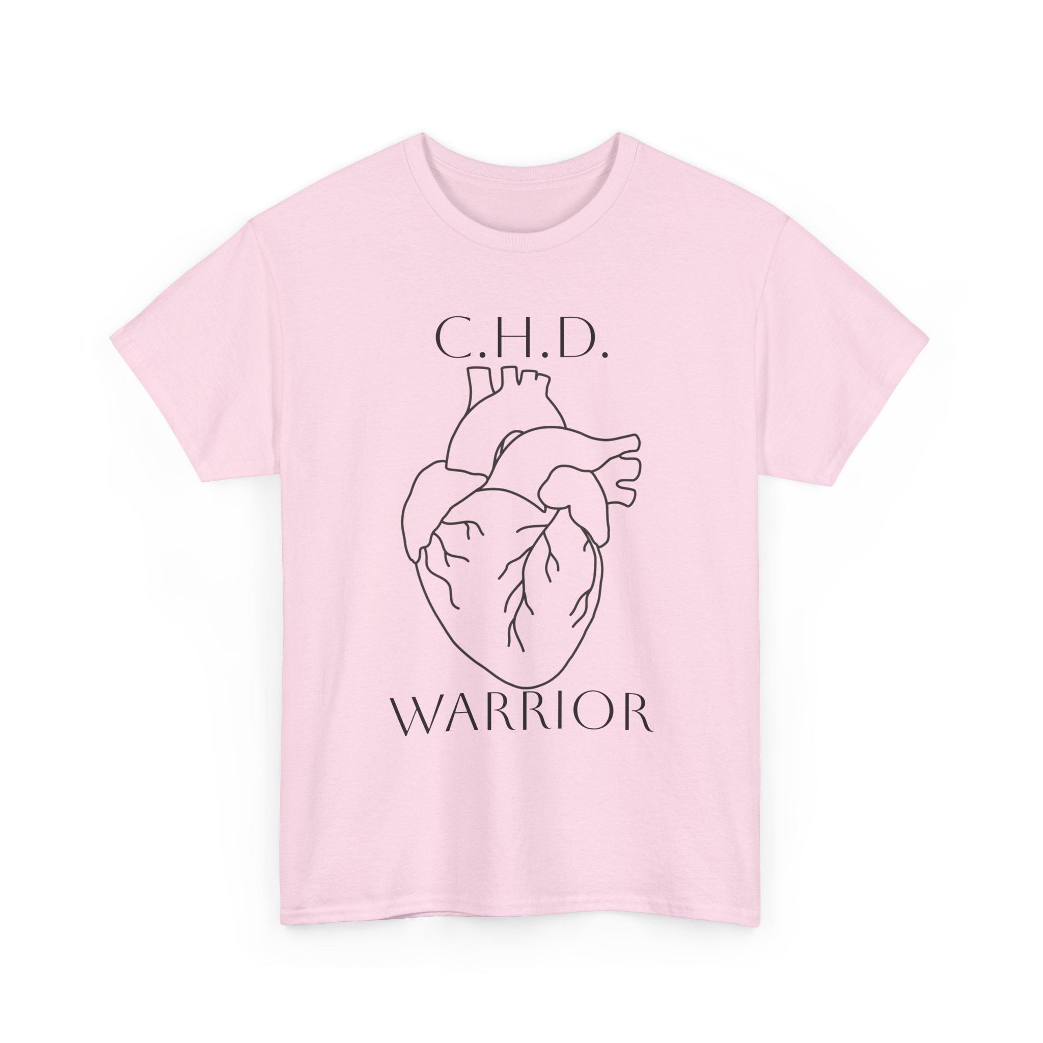 CHD Warrior T-Shirt — Congenital Heart Defect Awareness Tee