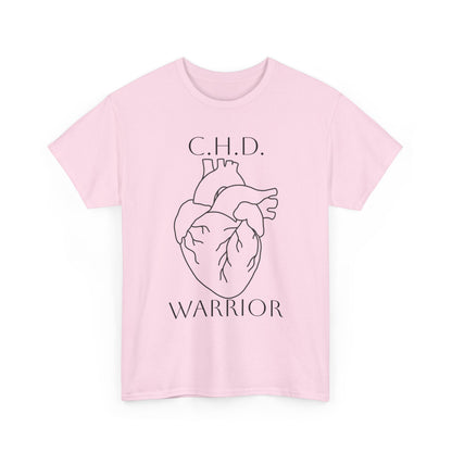 CHD Warrior T-Shirt — Congenital Heart Defect Awareness Tee