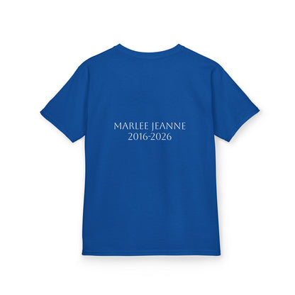 Marlee's Kids Tee — Cute Dumpling Graphic with 'I Am Brave, I Am Strong' Affirmation