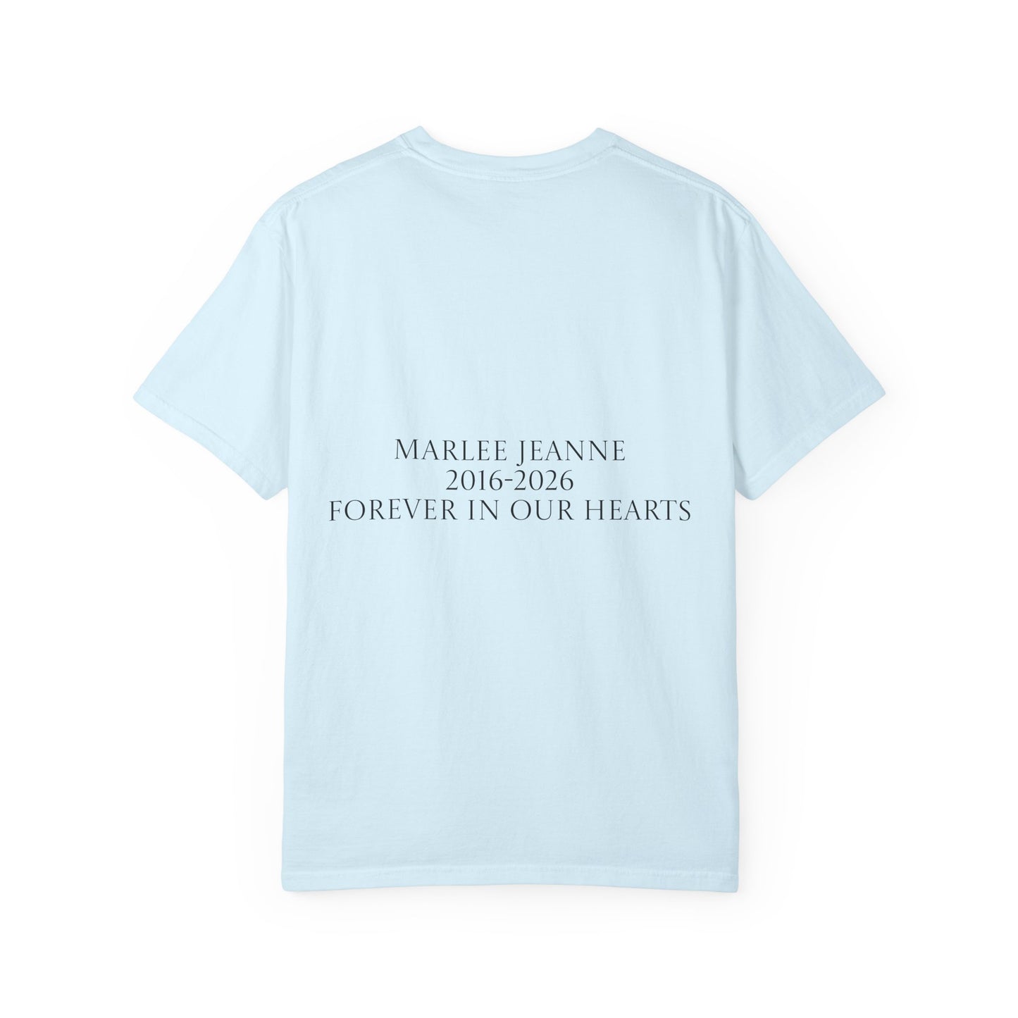 Dumpling Comfort Tee — "I am brave, I am strong" Memorial T-Shirt
