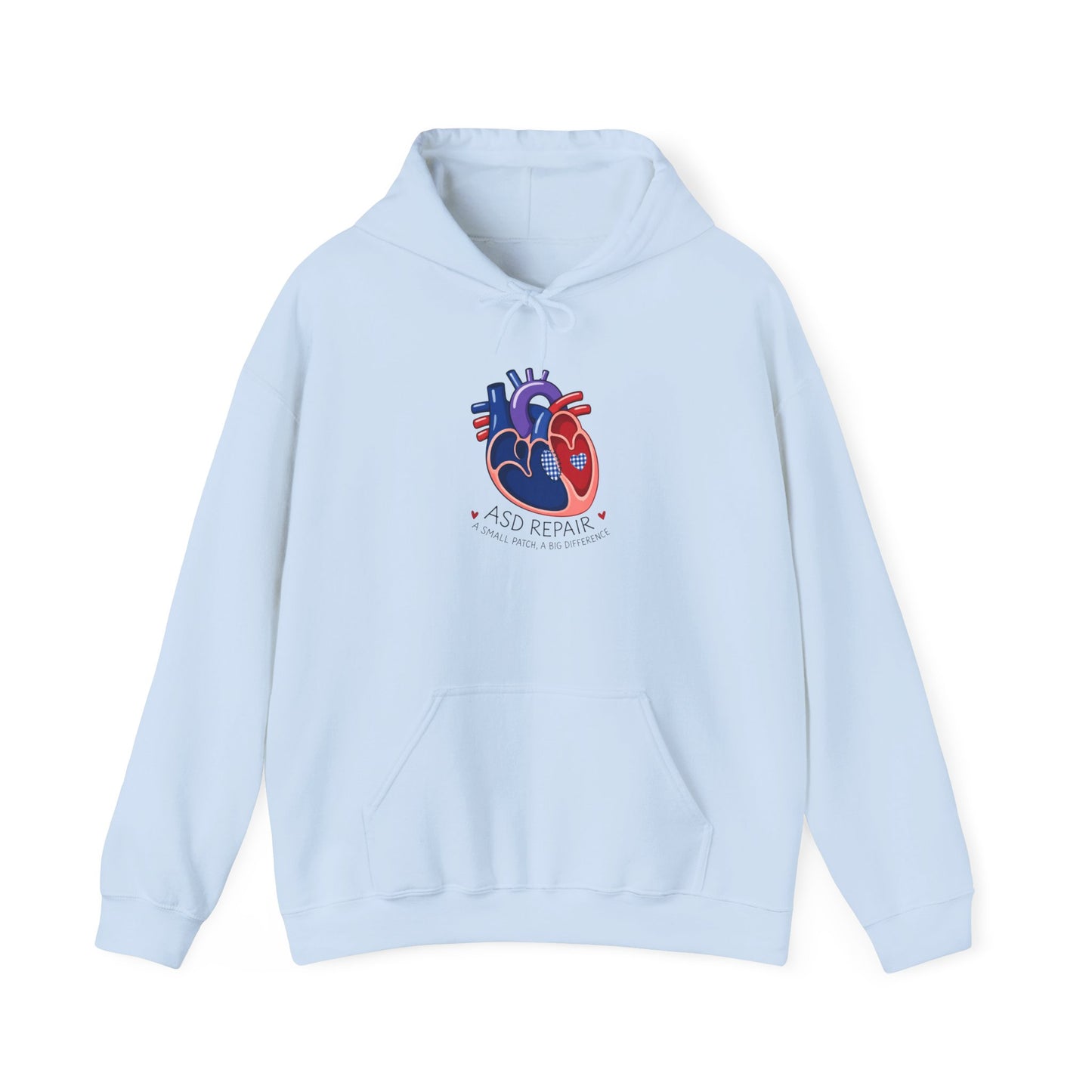 Hoodie — “A Good Heart” Anatomical Heart Graphic Pullover