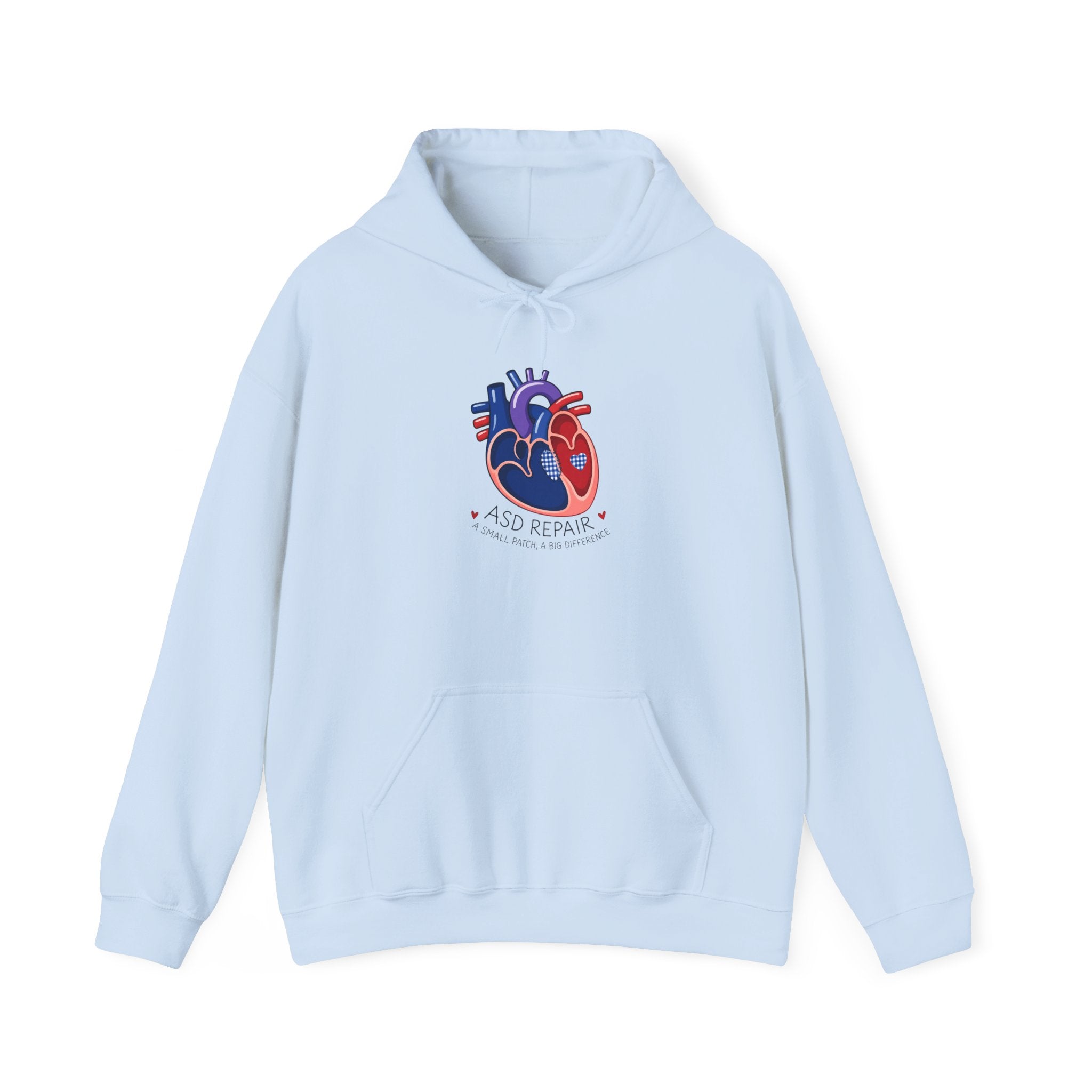 Hoodie — “A Good Heart” Anatomical Heart Graphic Pullover