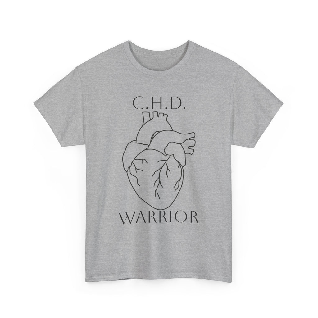 CHD Warrior T-Shirt — Congenital Heart Defect Awareness Tee