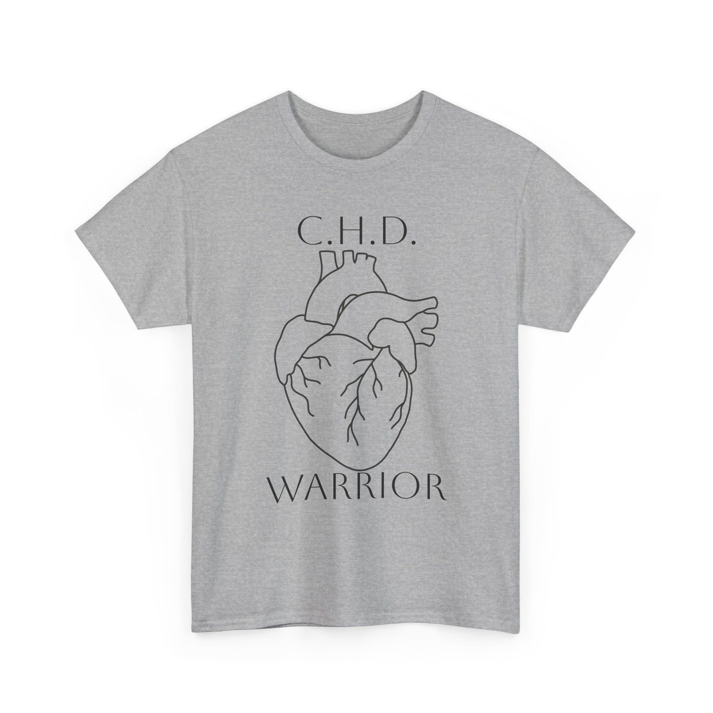 CHD Warrior T-Shirt — Congenital Heart Defect Awareness Tee