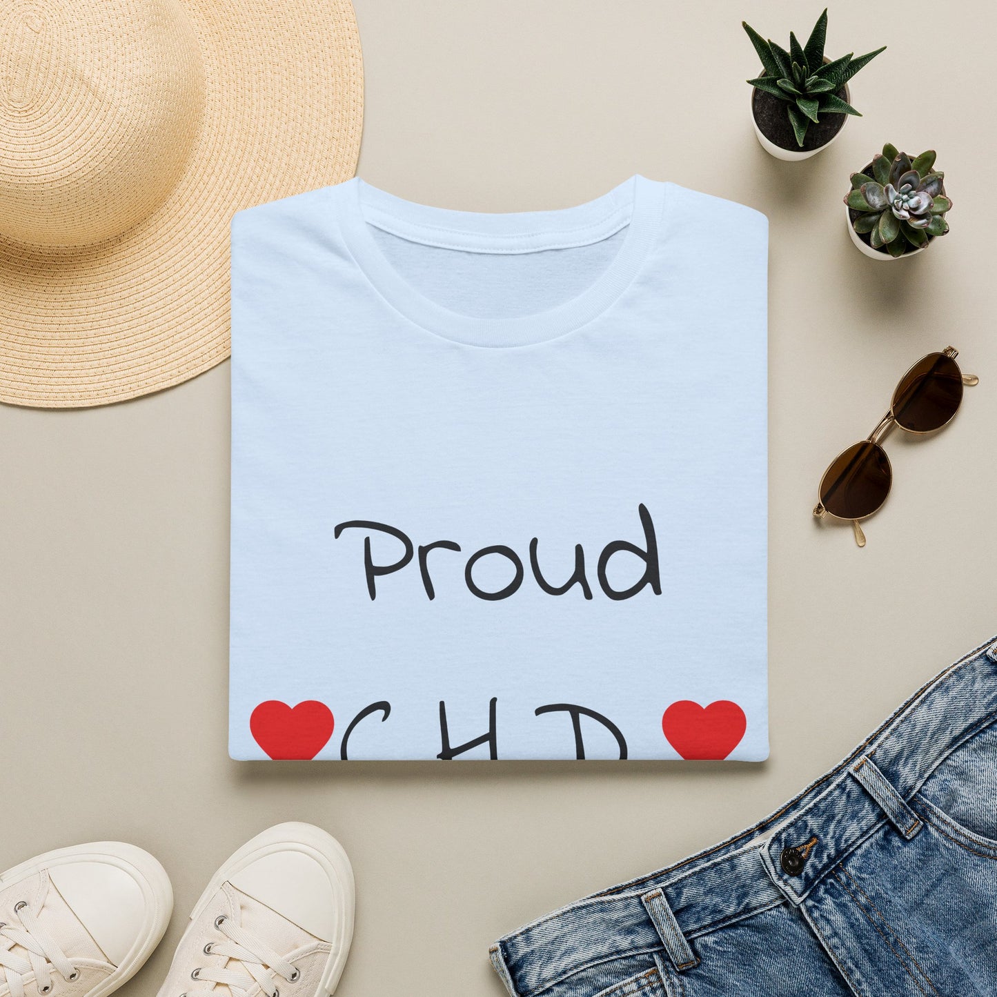 Proud C.H.D. Mom T-Shirt