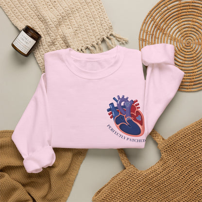 Ruby’s Crew “Perfectly Patched” CHD Support Unisex Crewneck