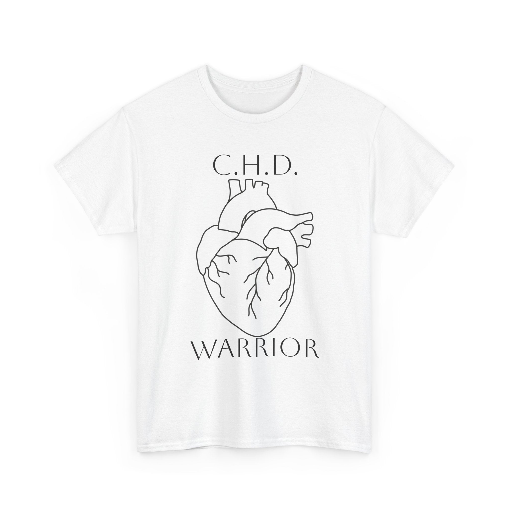 CHD Warrior T-Shirt — Congenital Heart Defect Awareness Tee