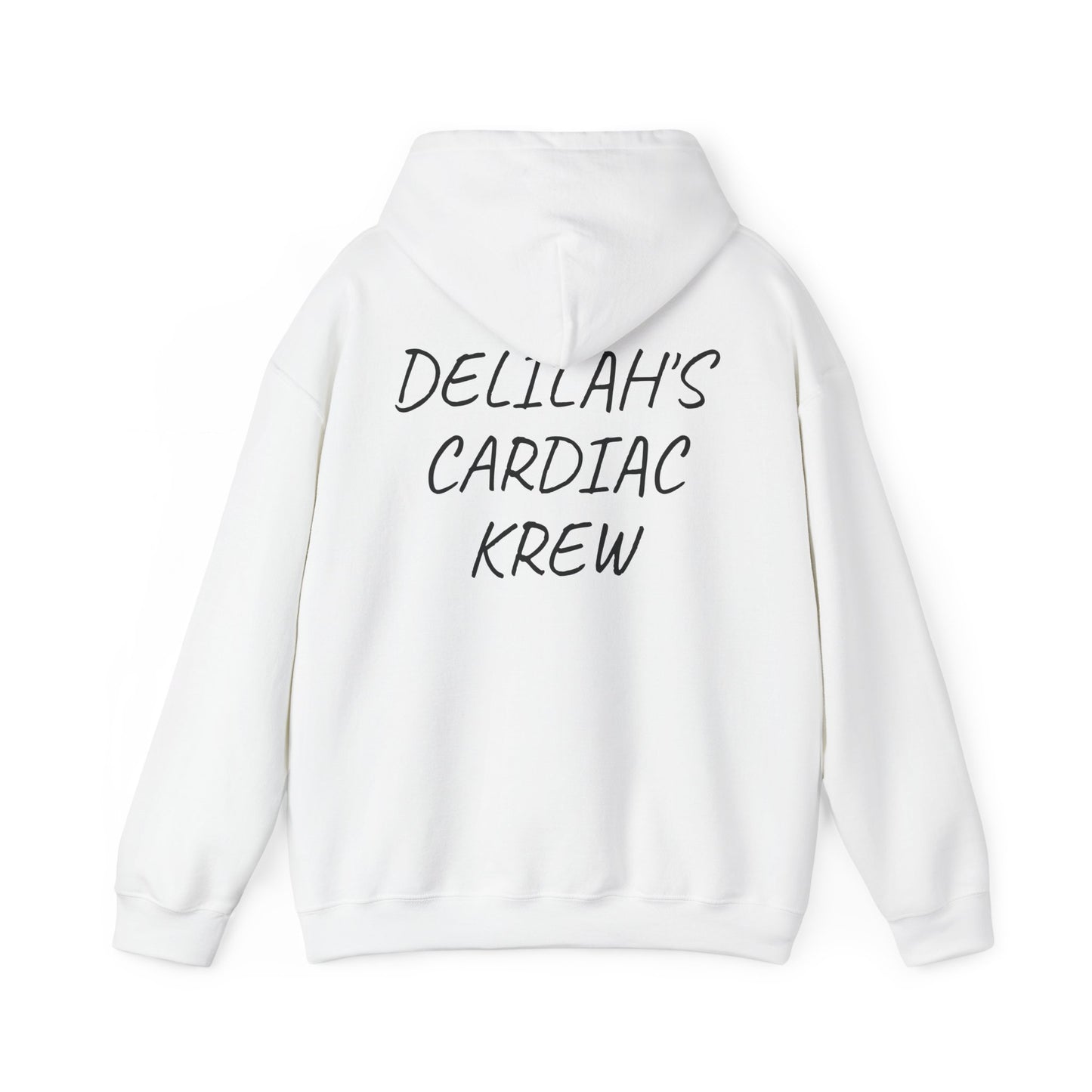 "Delilah's Cardiac Krew" -Est. 2025 hoodie