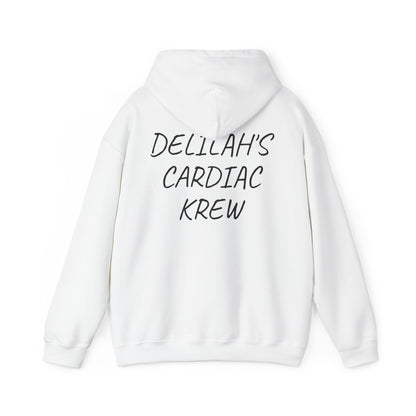 "Delilah's Cardiac Krew" -Est. 2025 hoodie