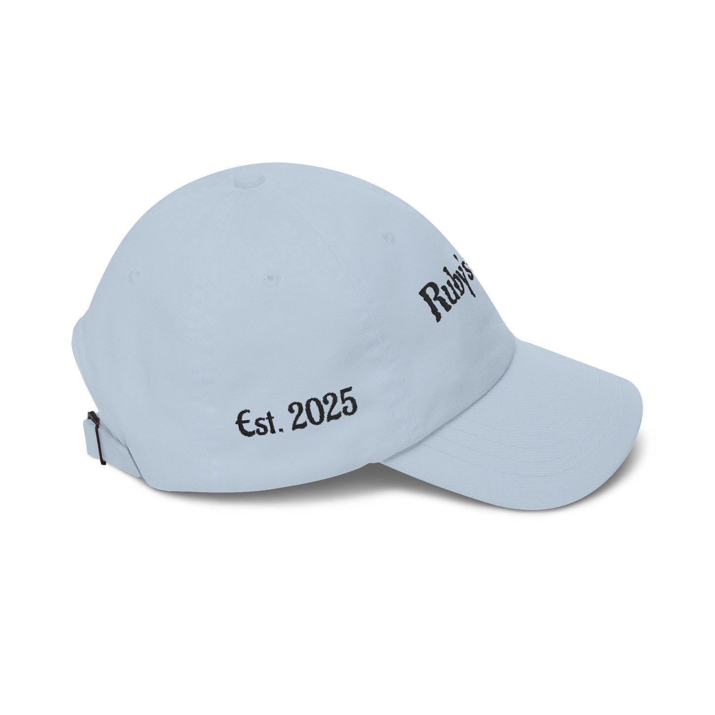 Classic Dad Cap — "Ruby's Crew" Embroidered Cotton Baseball Hat