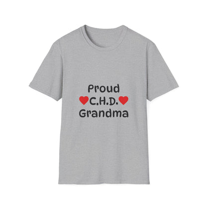 Proud C.H.D. Grandma T-Shirt