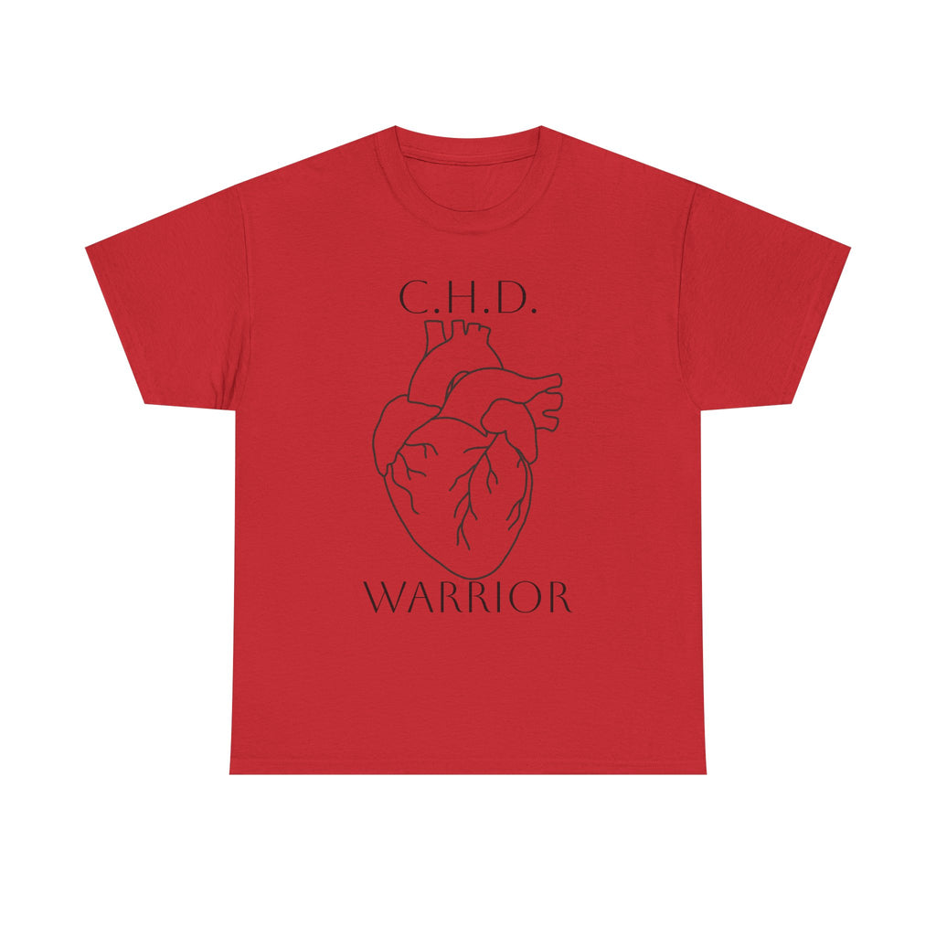 CHD Warrior T-Shirt — Congenital Heart Defect Awareness Tee