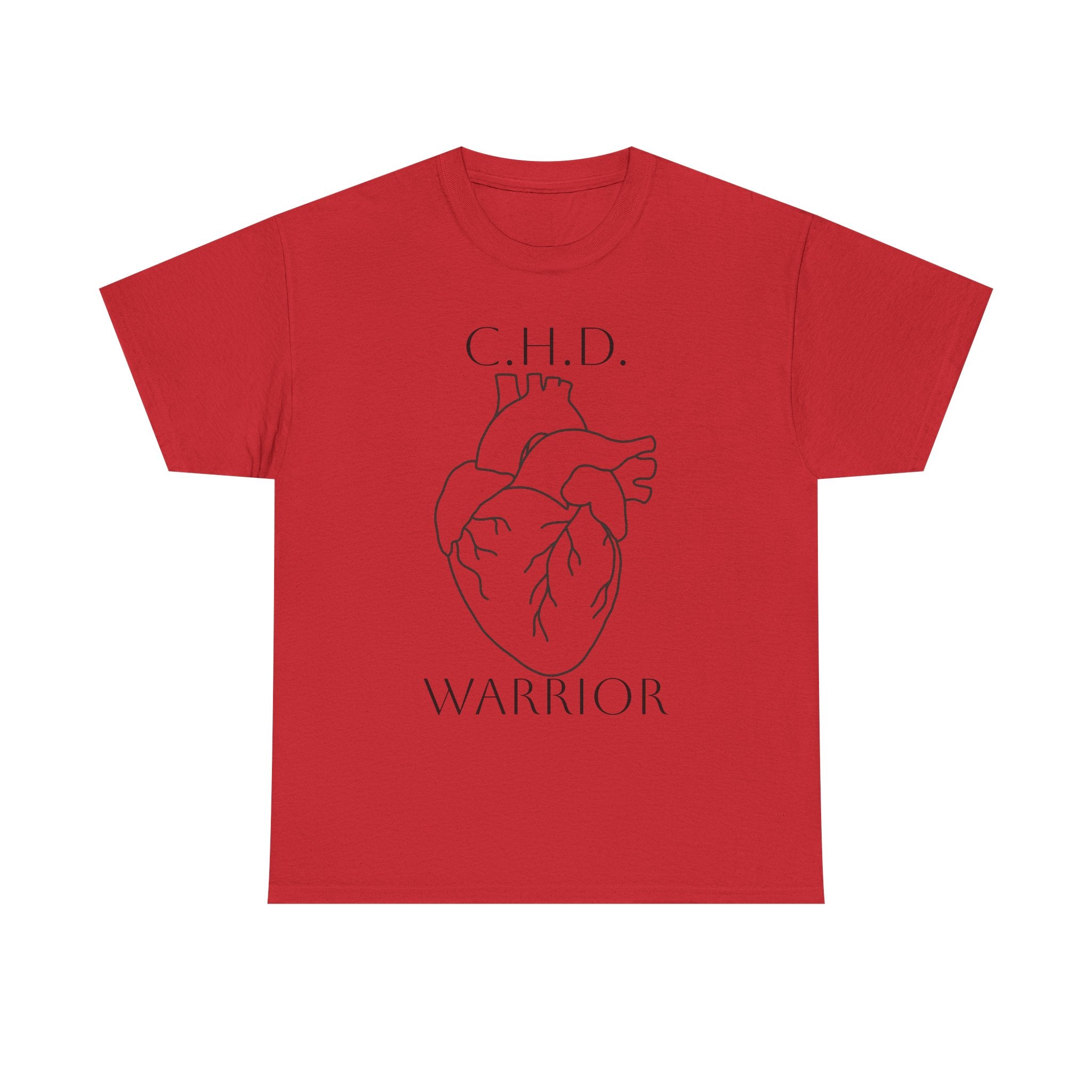 CHD Warrior T-Shirt — Congenital Heart Defect Awareness Tee