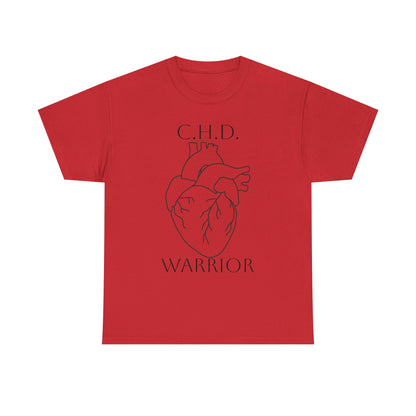 CHD Warrior T-Shirt — Congenital Heart Defect Awareness Tee