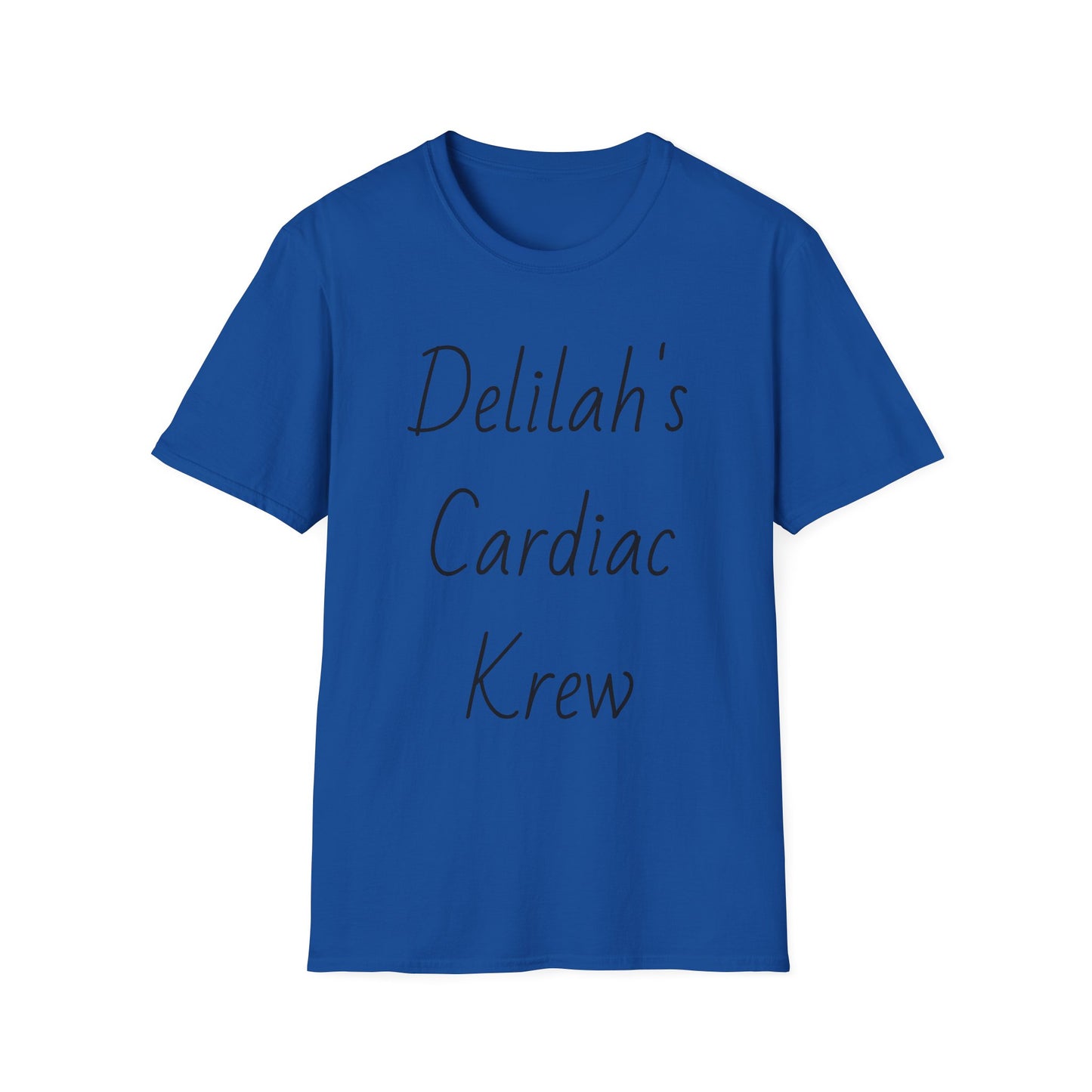 “Delilah’s Cardiac Krew” Personalized Medical Team Tee