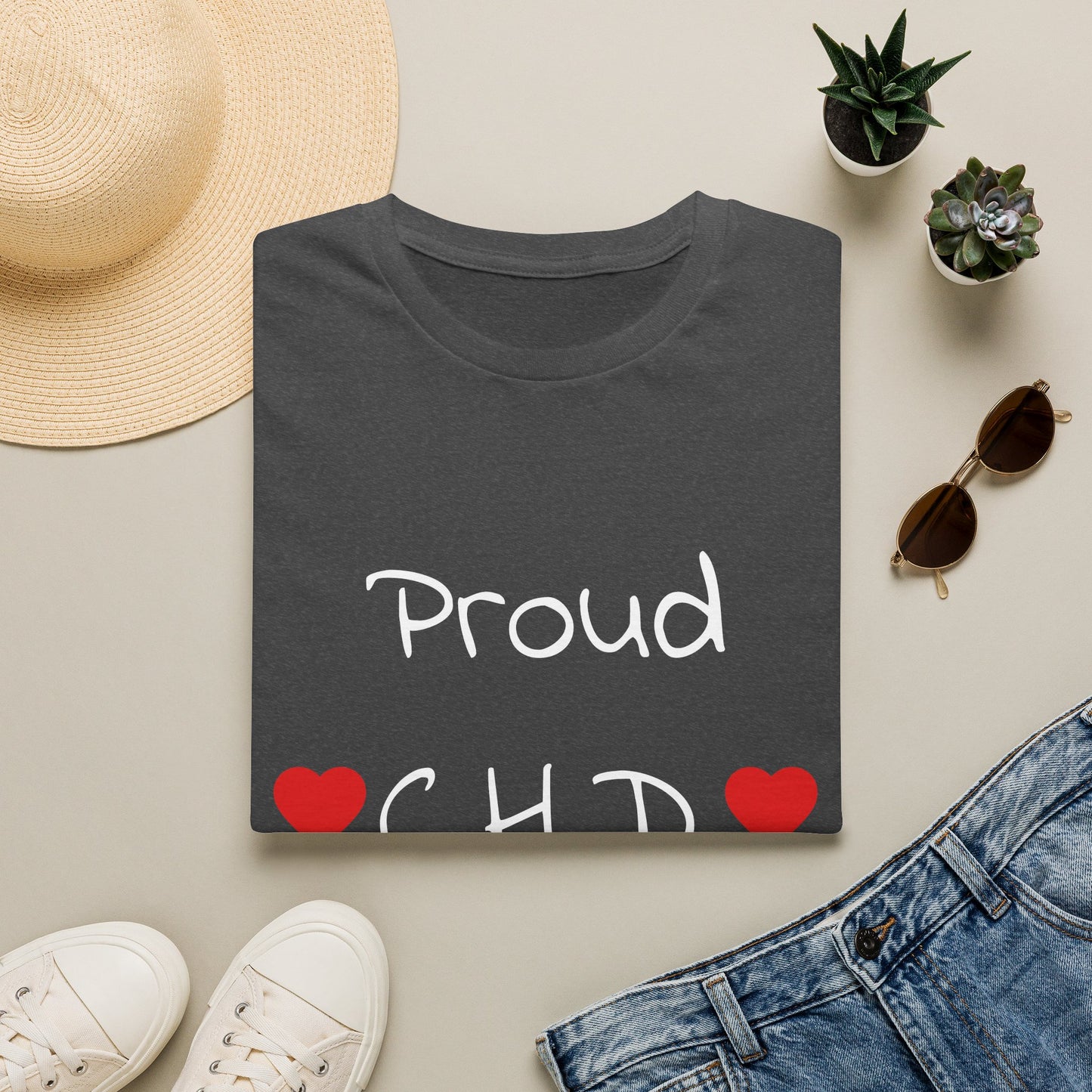 Proud C.H.D. Mom T-Shirt