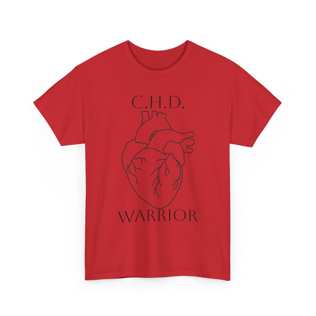 CHD Warrior T-Shirt — Congenital Heart Defect Awareness Tee
