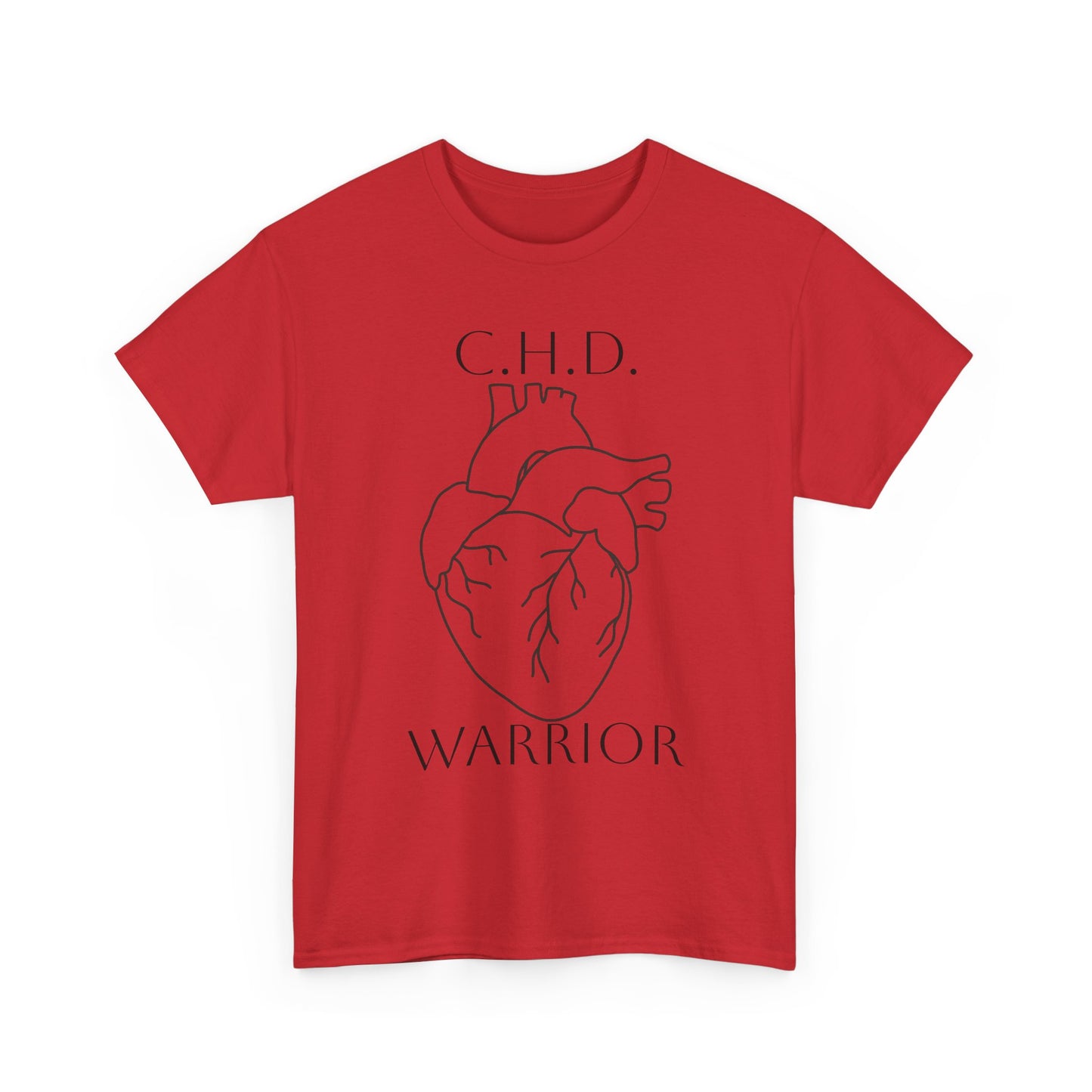 CHD Warrior T-Shirt — Congenital Heart Defect Awareness Tee