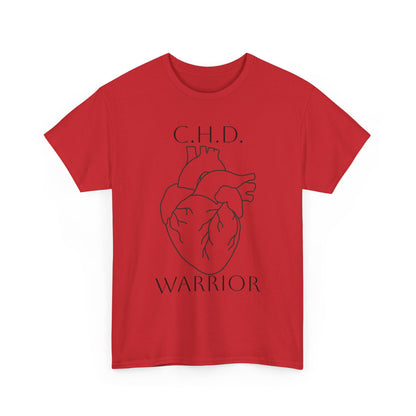 CHD Warrior T-Shirt — Congenital Heart Defect Awareness Tee
