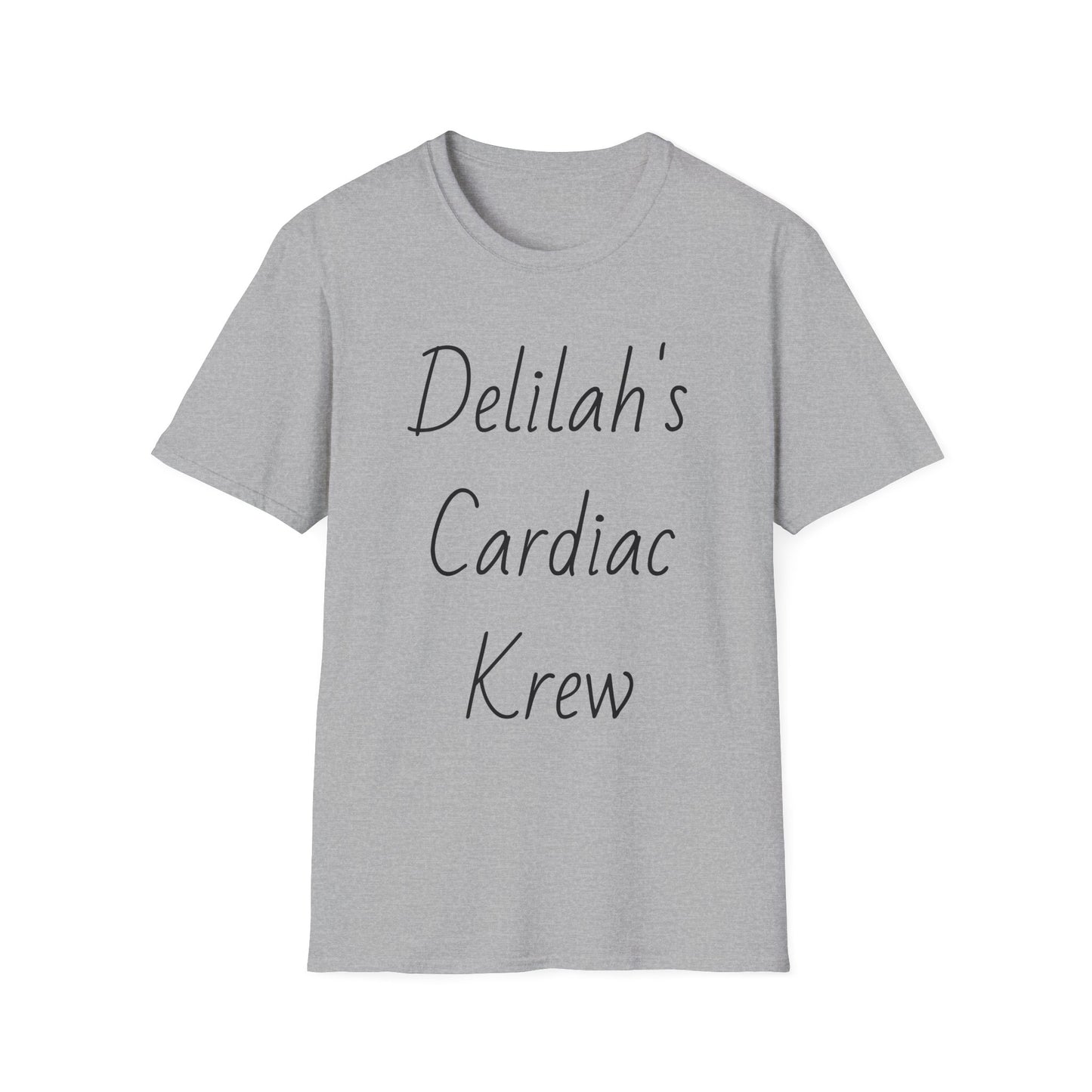 “Delilah’s Cardiac Krew” Personalized Medical Team Tee