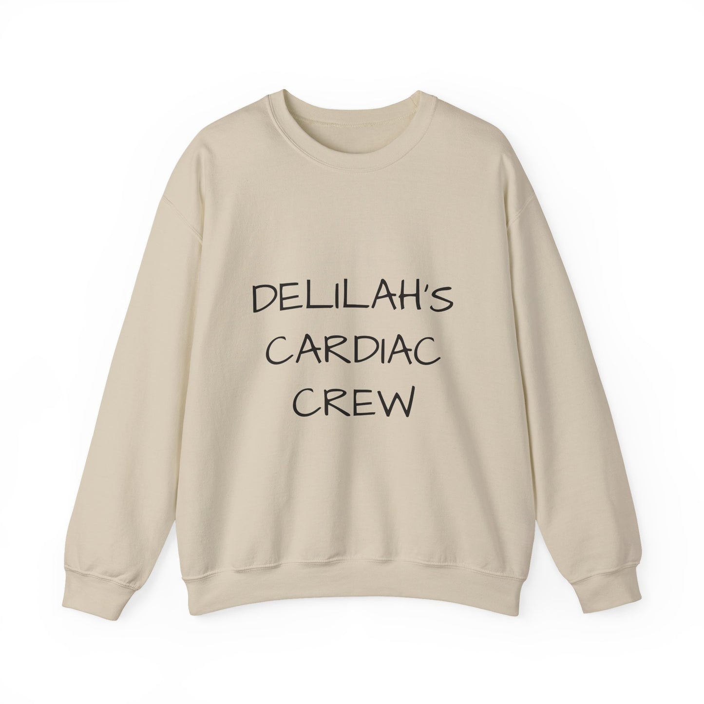 Cardiac Crew Sweatshirt — Delilah’s CHD Strong Support Crewneck