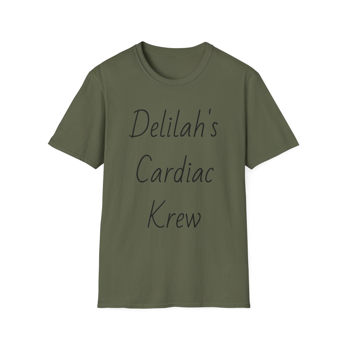 “Delilah’s Cardiac Krew” Personalized Medical Team Tee