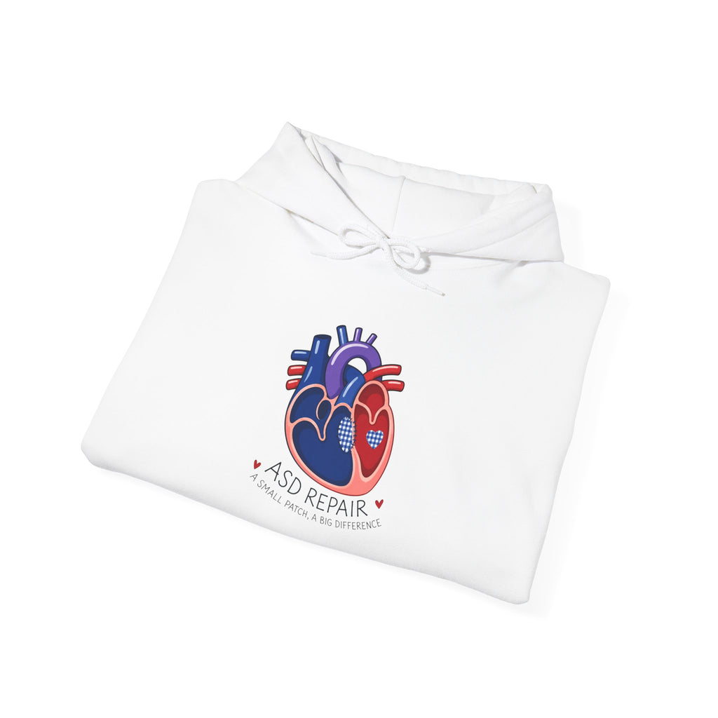 Hoodie — “A Good Heart” Anatomical Heart Graphic Pullover