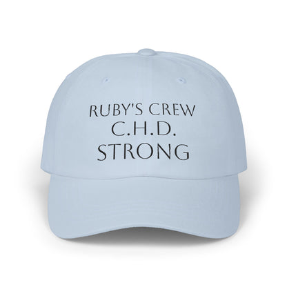 Classic Dad Cap — Ruby's Crew C.H.D. Strong Baseball Hat (1 in 100)