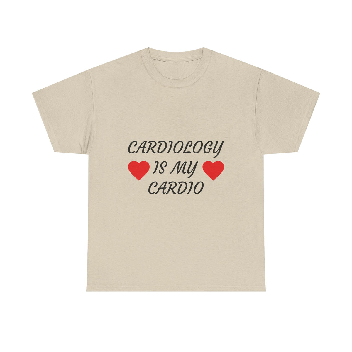 Cardiology Is My Cardio T-Shirt — Funny Nurse & Doctor Heartbeat Tee