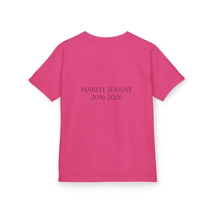 Marlee's Kids Tee — Cute Dumpling Graphic with 'I Am Brave, I Am Strong' Affirmation
