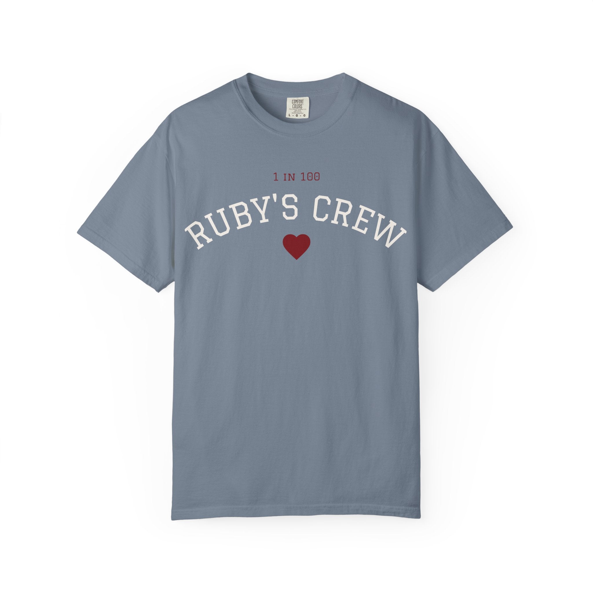 Ruby’s Crew “One in a Hundred” Collegiate Tee