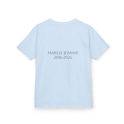 Marlee's Kids Tee — Cute Dumpling Graphic with 'I Am Brave, I Am Strong' Affirmation