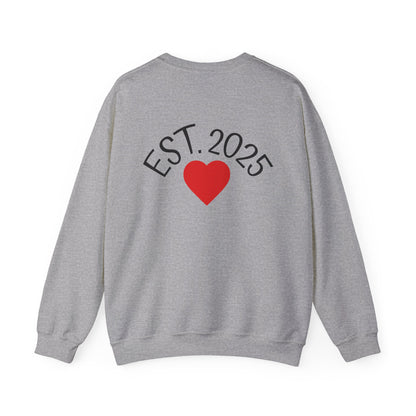 Delilah's Cardiac Krew Sweatshirt — Personalized Heart Team Crewneck (Est. 2025)