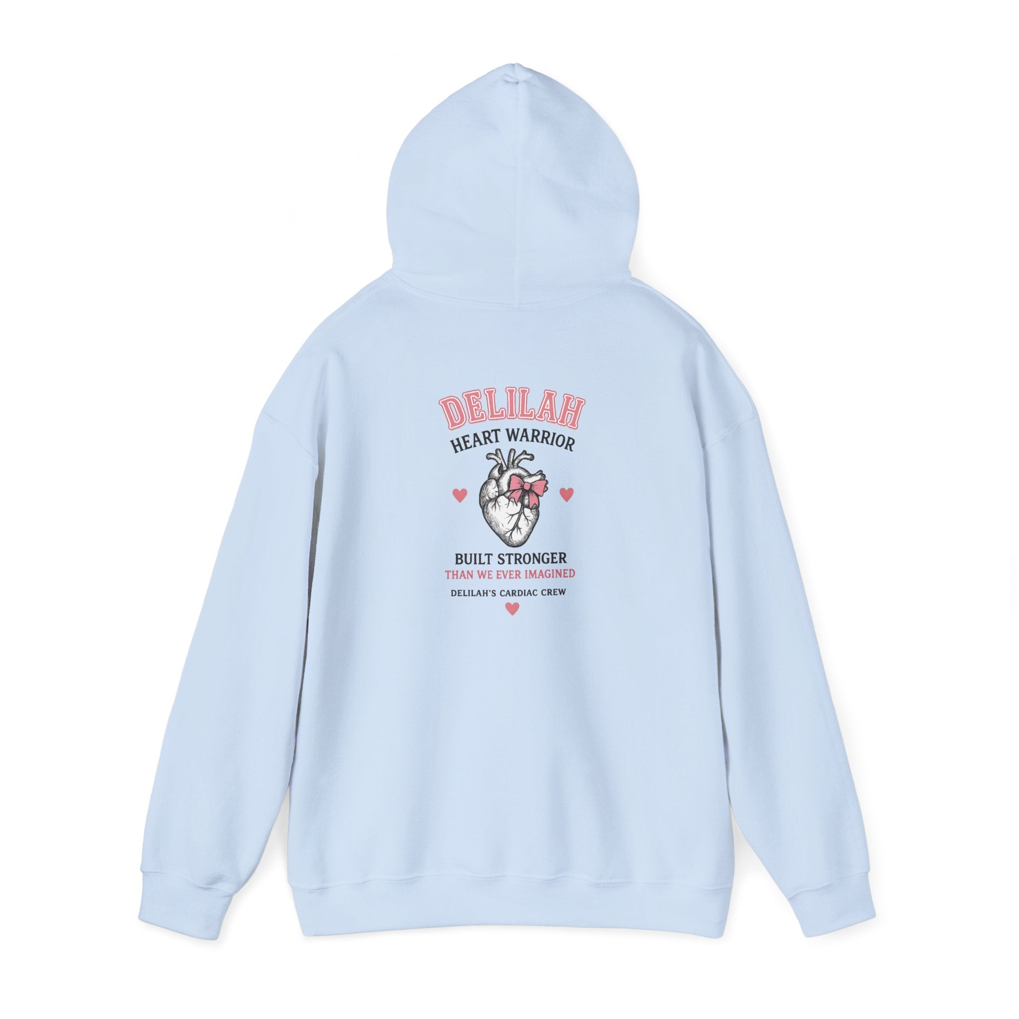 Heart Warrior 2025 Hoodie — EST. 2025 Pink Heart Anatomy Sweatshirt